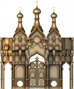 Iconostasis (IKN_0061) 3D model for CNC machine