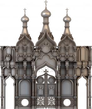 Iconostasis (IKN_0061) 3D model for CNC machine