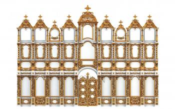 Iconostasis (IKN_0063) 3D model for CNC machine