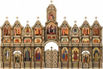 Iconostasis (IKN_0065) 3D model for CNC machine