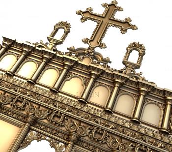 Iconostasis (IKN_0067) 3D model for CNC machine