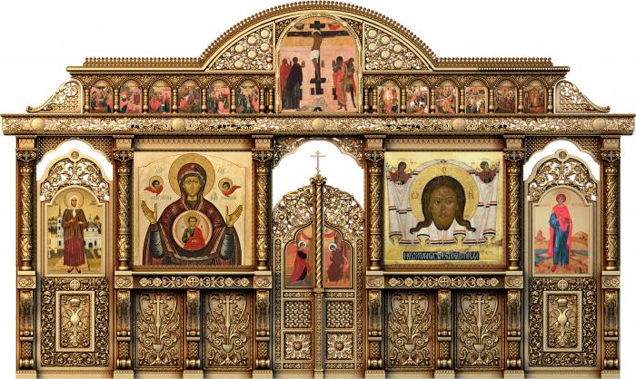 Iconostasis (IKN_0071) 3D model for CNC machine