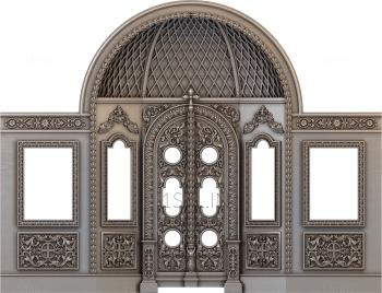 Iconostasis (IKN_0074) 3D model for CNC machine