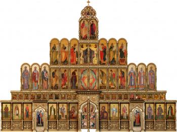 Iconostasis (IKN_0078) 3D model for CNC machine