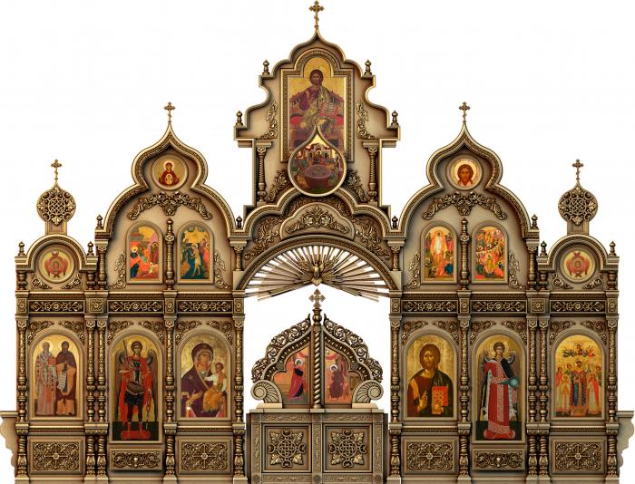 Iconostasis (IKN_0079) 3D model for CNC machine