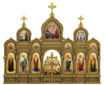 Iconostasis (IKN_0080) 3D model for CNC machine