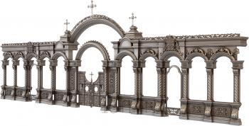 Iconostasis (IKN_0083) 3D model for CNC machine