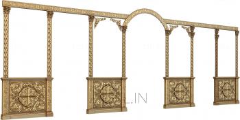 Iconostasis (IKN_0085) 3D model for CNC machine