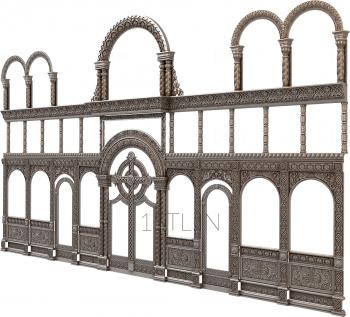 Iconostasis (IKN_0092) 3D model for CNC machine