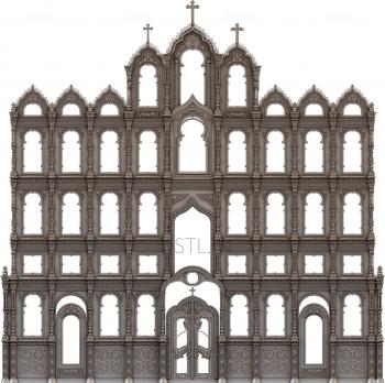 Iconostasis (IKN_0094) 3D model for CNC machine