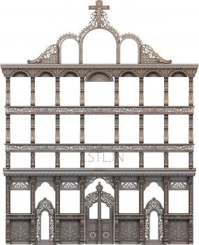 Iconostasis (IKN_0101) 3D model for CNC machine