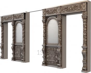 Iconostasis (IKN_0104) 3D model for CNC machine