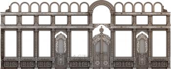 Iconostasis (IKN_0109) 3D model for CNC machine