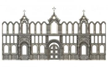 Iconostasis (IKN_0117) 3D model for CNC machine