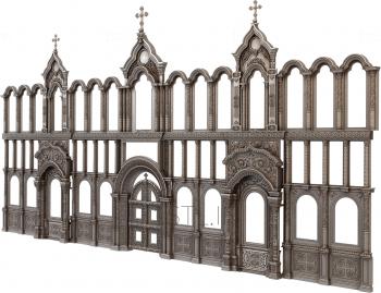 Iconostasis (IKN_0117) 3D model for CNC machine