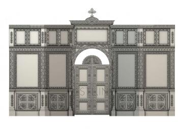 Iconostasis (IKN_0118) 3D model for CNC machine