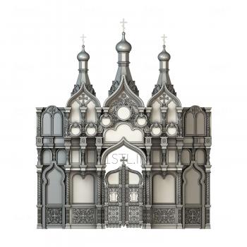 Iconostasis (IKN_0121) 3D model for CNC machine