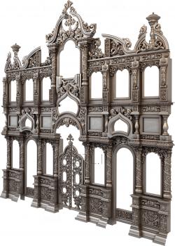 Iconostasis (IKN_0124) 3D model for CNC machine