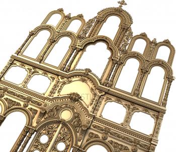 Iconostasis (IKN_0125) 3D model for CNC machine