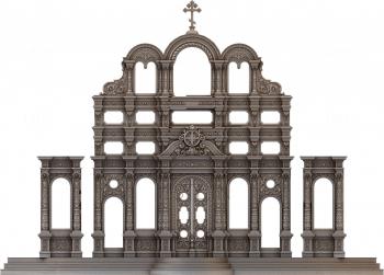 Iconostasis (IKN_0126) 3D model for CNC machine