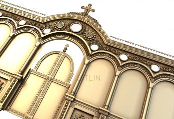 Iconostasis (IKN_0128) 3D model for CNC machine