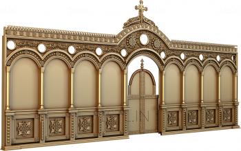 Iconostasis (IKN_0128) 3D model for CNC machine