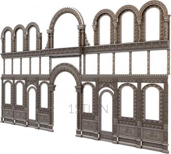 Iconostasis (IKN_0135) 3D model for CNC machine