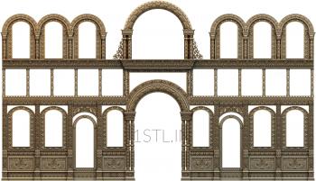 Iconostasis (IKN_0135) 3D model for CNC machine