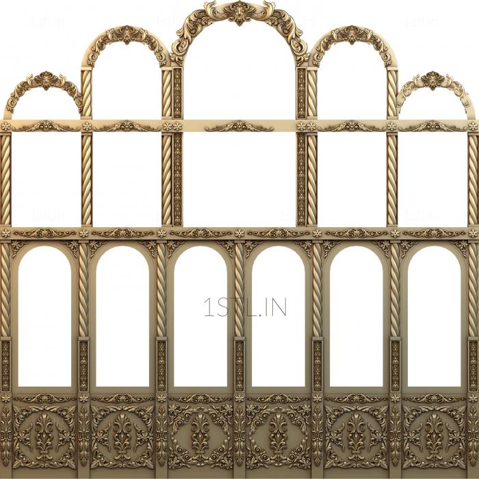 Iconostasis (IKN_0138) 3D model for CNC machine