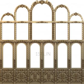 Iconostasis (IKN_0138) 3D model for CNC machine