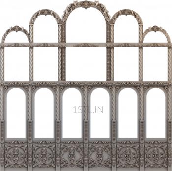 Iconostasis (IKN_0138) 3D model for CNC machine