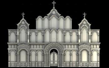 Iconostasis (IKN_0154) 3D model for CNC machine