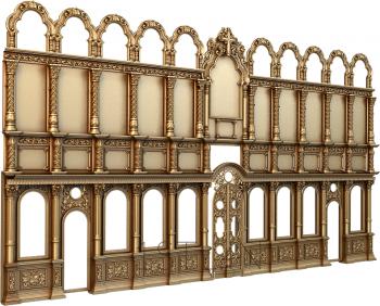 Iconostasis (IKN_0165) 3D model for CNC machine