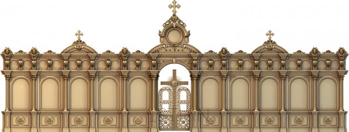 Iconostasis (IKN_0194) 3D model for CNC machine