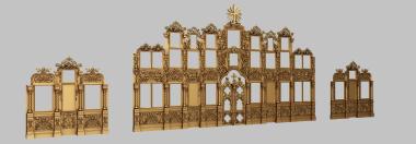 Iconostasis (IKN_0227) 3D model for CNC machine