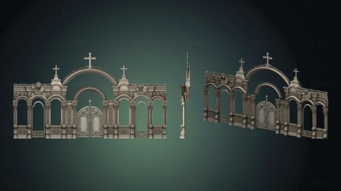 Iconostasis (IKN_0249) 3D model for CNC machine