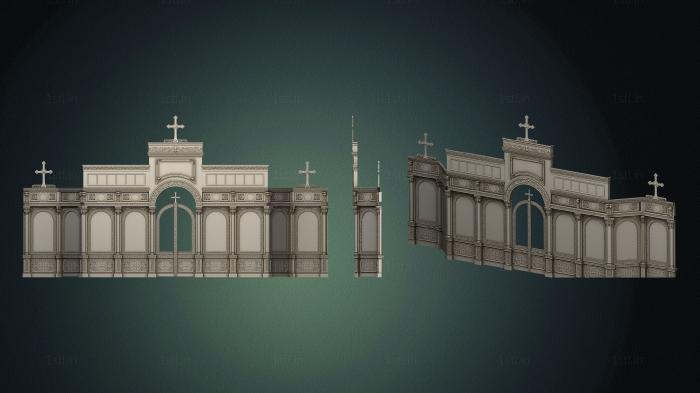 Iconostasis (IKN_0251) 3D model for CNC machine