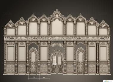 Iconostasis (IKN_0255) 3D model for CNC machine