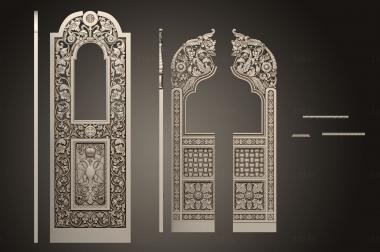 Iconostasis (IKN_0257) 3D model for CNC machine