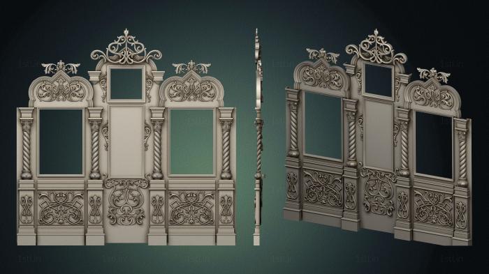 Iconostasis (IKN_0268) 3D model for CNC machine