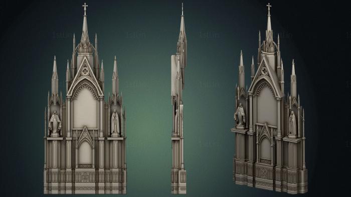 Iconostasis (IKN_0271) 3D model for CNC machine