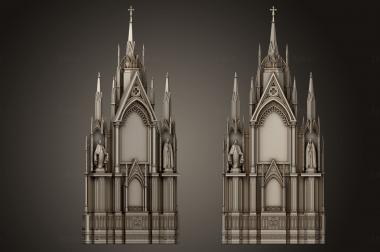 Iconostasis (IKN_0271) 3D model for CNC machine