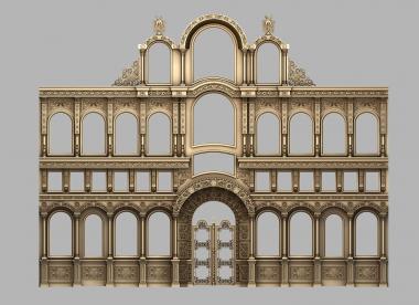 Iconostasis (IKN_0275) 3D model for CNC machine