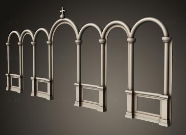 Iconostasis (IKN_0276) 3D model for CNC machine