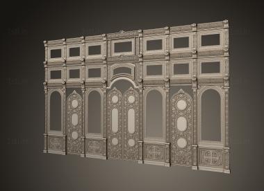 Iconostasis (IKN_0278) 3D model for CNC machine