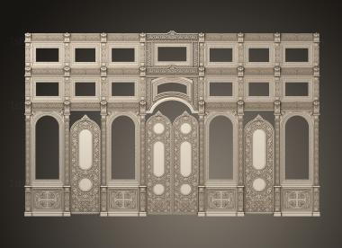 Iconostasis (IKN_0279) 3D model for CNC machine