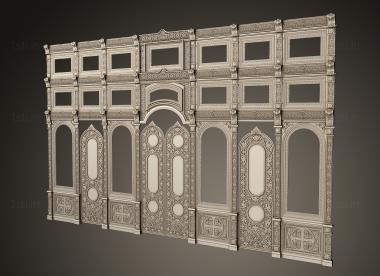 Iconostasis (IKN_0279) 3D model for CNC machine