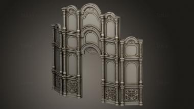 Iconostasis (IKN_0282) 3D model for CNC machine