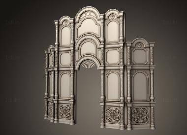 Iconostasis (IKN_0282) 3D model for CNC machine