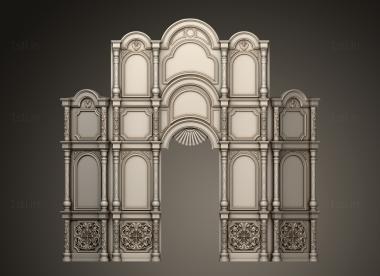 Iconostasis (IKN_0282) 3D model for CNC machine